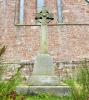 Front view with WW1 dedication