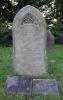 The gravestone