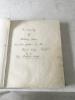 Stebbing Book of Remembrance (WW1 dedication page)