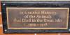 Plaque - Animals
