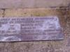WW1 Hospital Deaths Plaque-Right Hand Side
