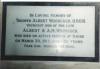 Marble plaque