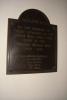Wooden plaque