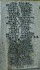 WW1 names panel 3 Fo -  Hi