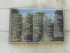 View of the new marble plaque added to the cenotaph in 2012 giving the names of those who died in the 'Great War' omitted from the original memorial 