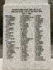 WW1 names east (front) side