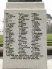 WW1 & since names west side