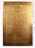 Chidham - WW1, plaque