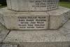 Memorial names on base