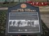 Information plaque next to memorial 