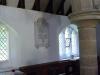 Showing memorials position inside the church 