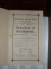 Showing Page from order of service for dedication of the memorials