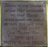 Stokesley - WW1 inscription