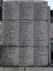 Inscription on plinth (3/9 o'clock face)