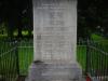 Plinth with inscription 