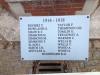 Additional plaques installed in 2010 (since removed).