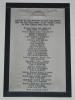 Ide Hill - WW1 Tablet commemorating who served and died 