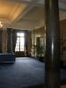 Showing the reception room where the plaque is located 