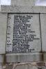 Inscription on plinth (9 o'clock face)