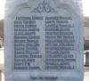 Inscription on plinth (12 o'clock face)
