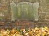 Re-sited Garfield Road tablet