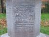 Inscriptions on plinth (6 o'clock face)