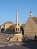 Overview of the Easton on the Hill memorial cross