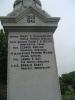 Inscription on plinth IV