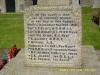 Plinth with inscription WWI