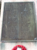 WW1 Plaque I