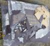 Ventnor fallen and damaged slate name panels 2018