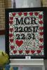 The mosaic bearing forenames