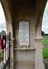 Wainfleet All Saints arch WW2 tablet in context