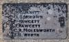 Wainfleet Saint Mary cross Face 4 names