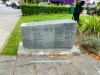 Plinth identifying civilian casualties
