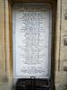Holy Cross and All Saints Church - WW1 Tablet