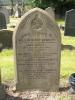 The gravestone