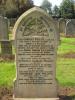 The gravestone