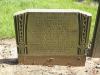 The gravestone