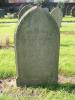The gravestone