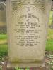 The gravestone