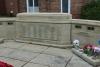 WW2 Stone of Remembrance and Afghanistan Conflict inscription