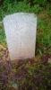 Service Gravestone 6R57 at Whitehaven Cemetery for Ronald Hurst killed in Northern Ireland-this is very worn