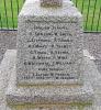 Staunton War Memorial - WW1 Names (Home and Foreign Service), WW2 Name
