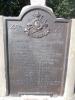 Sherwood Foresters Memorial - Plaque