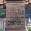 Woolwich Boer War memorial - dedication