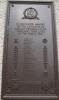 Closer View of the Plaque
