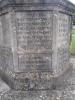 Memorial inscription
