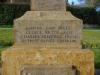 Helmdon Cross : WW1 names, 6 o'clock face.