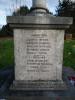 Plinth - 9 o'clock face